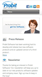 Mobile Screenshot of probitsoftware.com